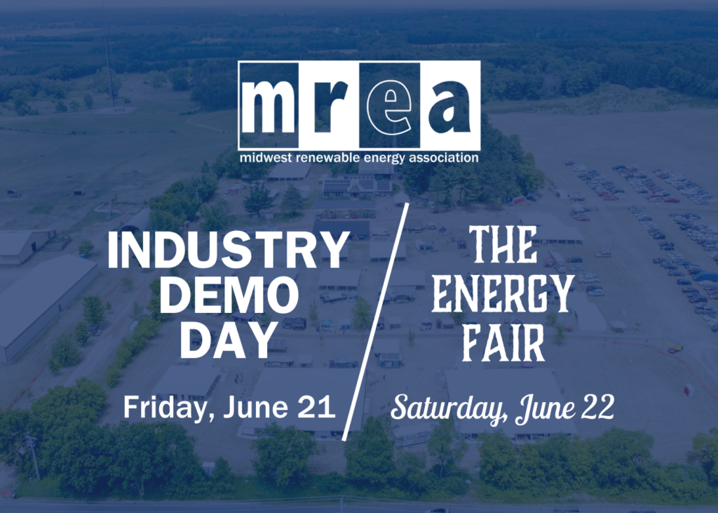 MREA’s Energy Fair Announcement Updated Structure with New