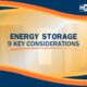 Designing Solar Plus Storage Systems: 9 Key Considerations