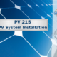 PV System Installation (PV 215)